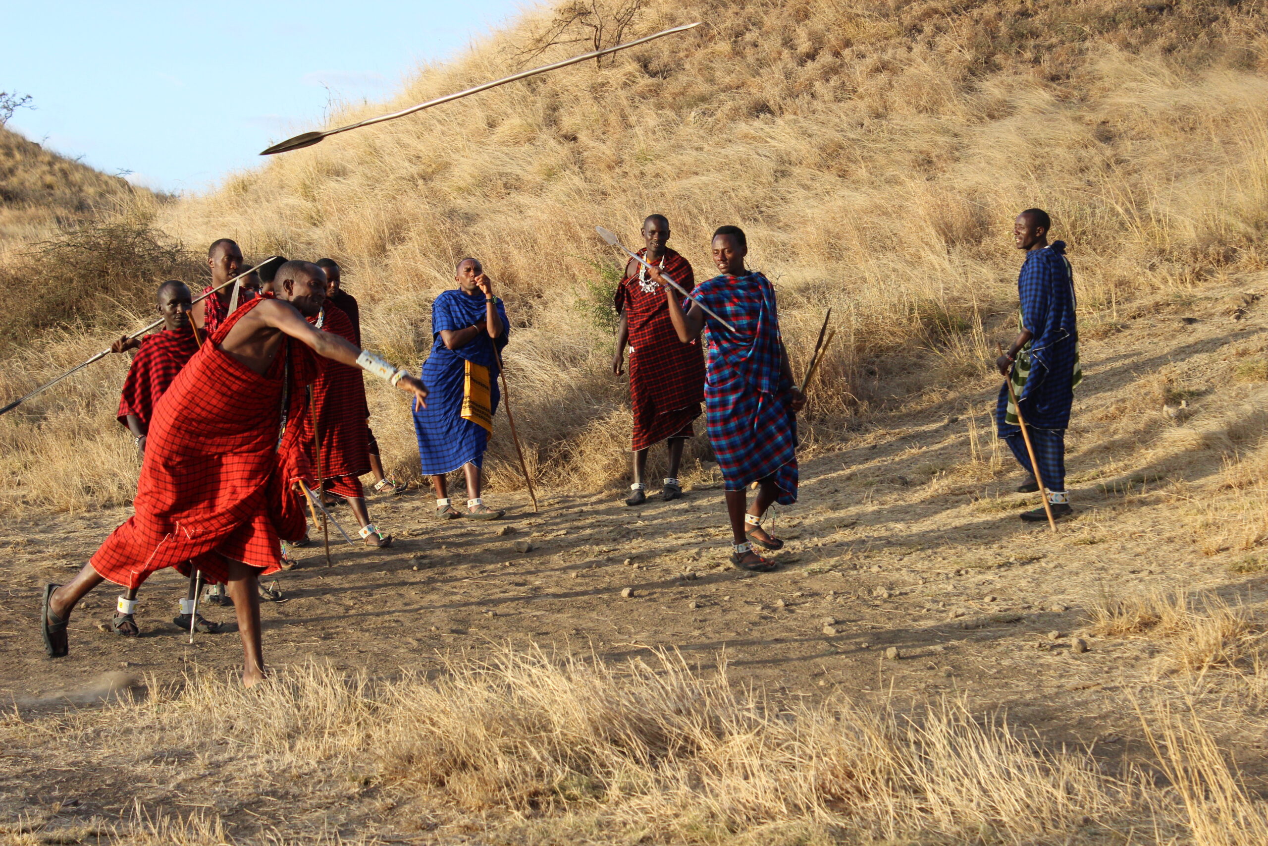 Spear throwing activities in Africa Amini Life